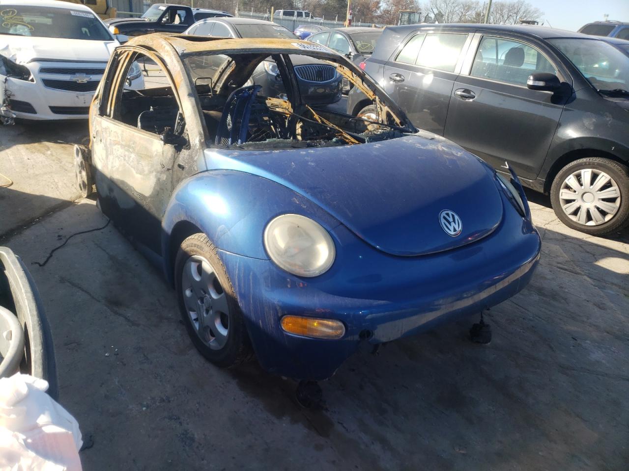 VOLKSWAGEN NEW BEETLE 2002 with VIN 3VWCB21C32M449293 - Photo from auction