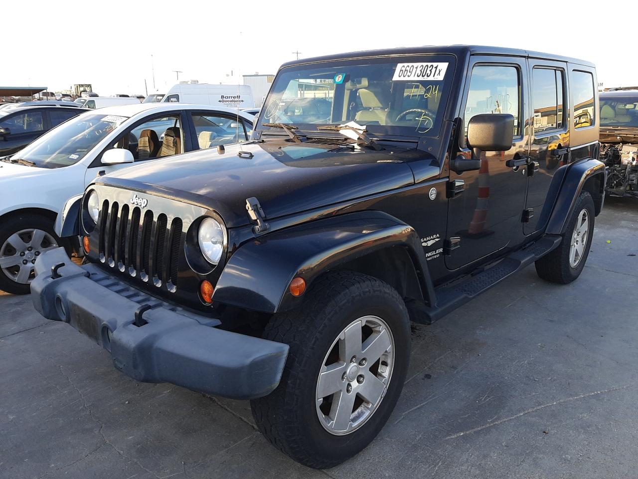 Photo 2 from auction – 2007 JEEP WRANGLER S with VIN 1J4GA59127L158377