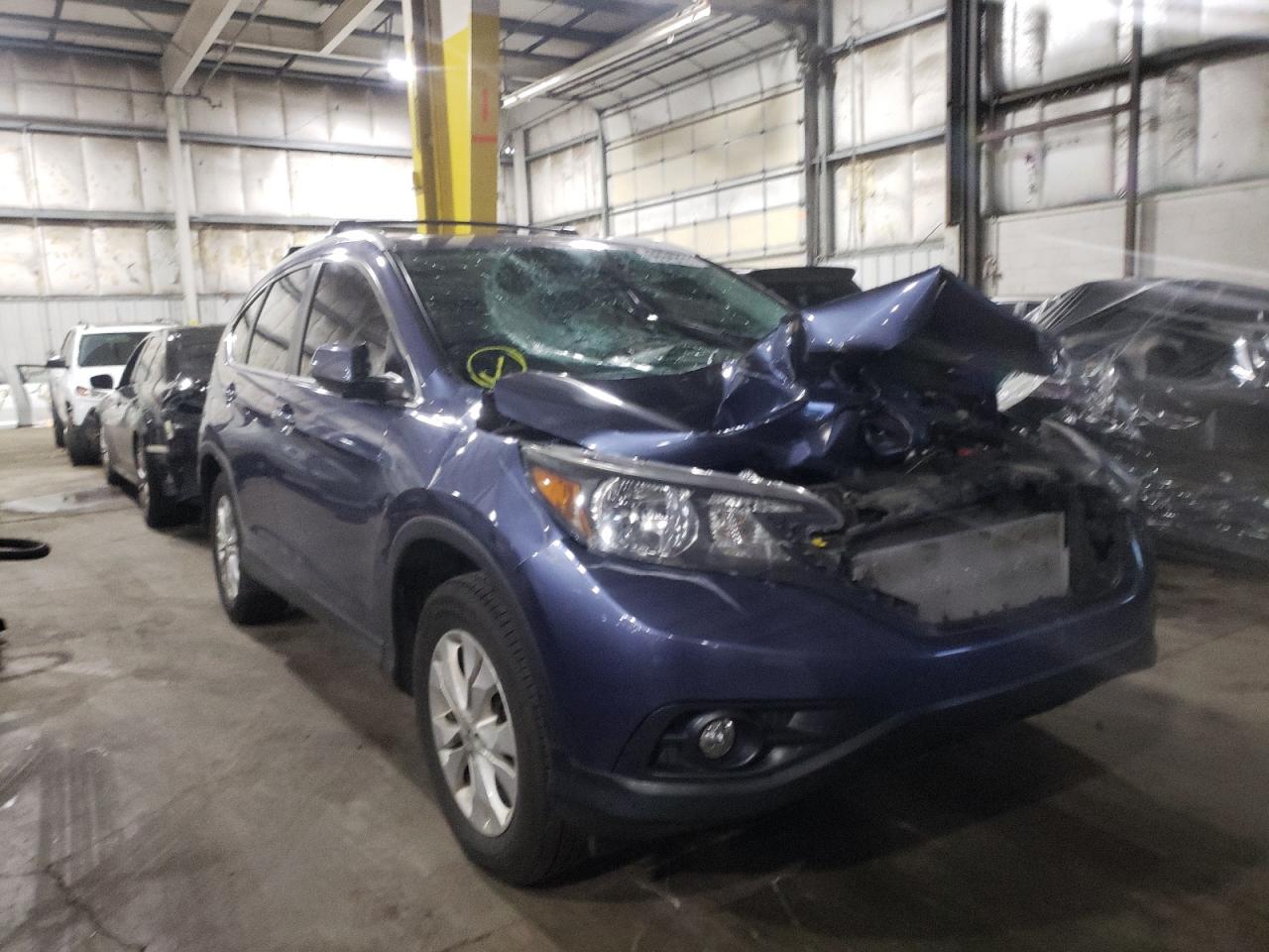 Photo 1 from auction – 2014 HONDA CR-V EXL with VIN 2HKRM4H73EH656093