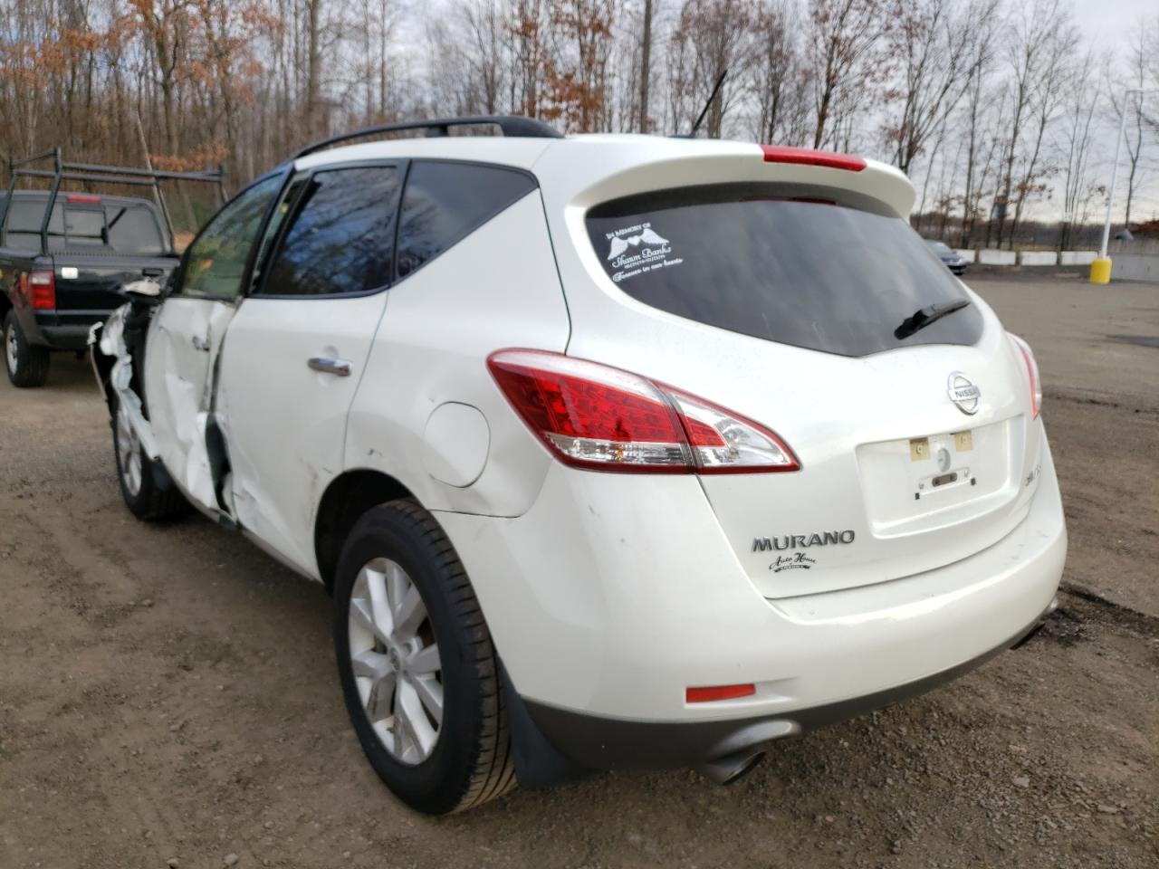 Photo 3 from auction – 2012 NISSAN MURANO S with VIN JN8AZ1MW6CW202071