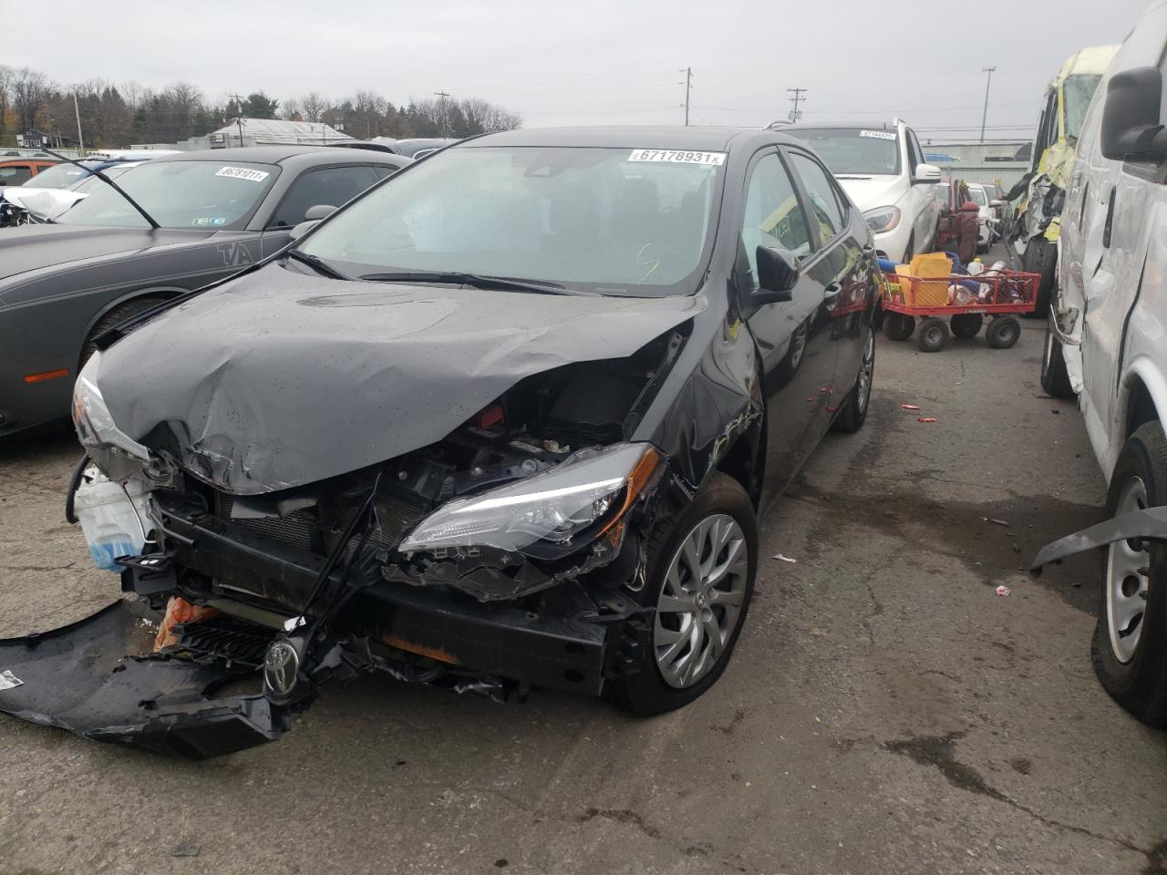Photo 2 from auction – 2019 TOYOTA COROLLA L with VIN 2T1BURHE9KC211188