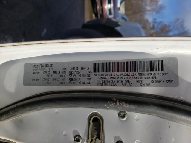 Photo 10 from auction – 2020 RAM 1500 CLASS with VIN 1C6RR7ST3LS130738