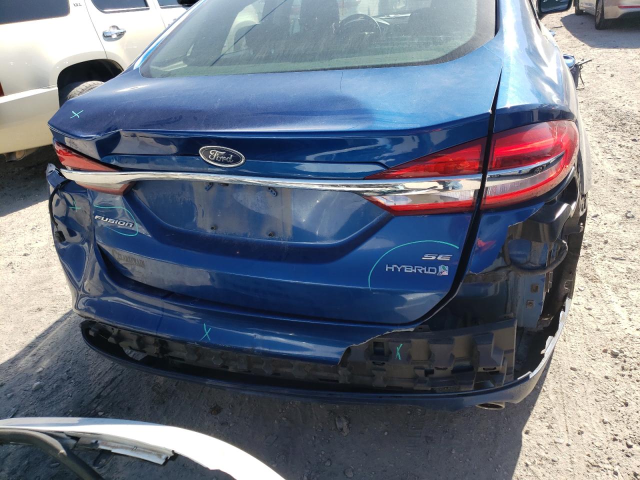 Photo 9 from auction – 2017 FORD FUSION SE with VIN 3FA6P0LU8HR315859