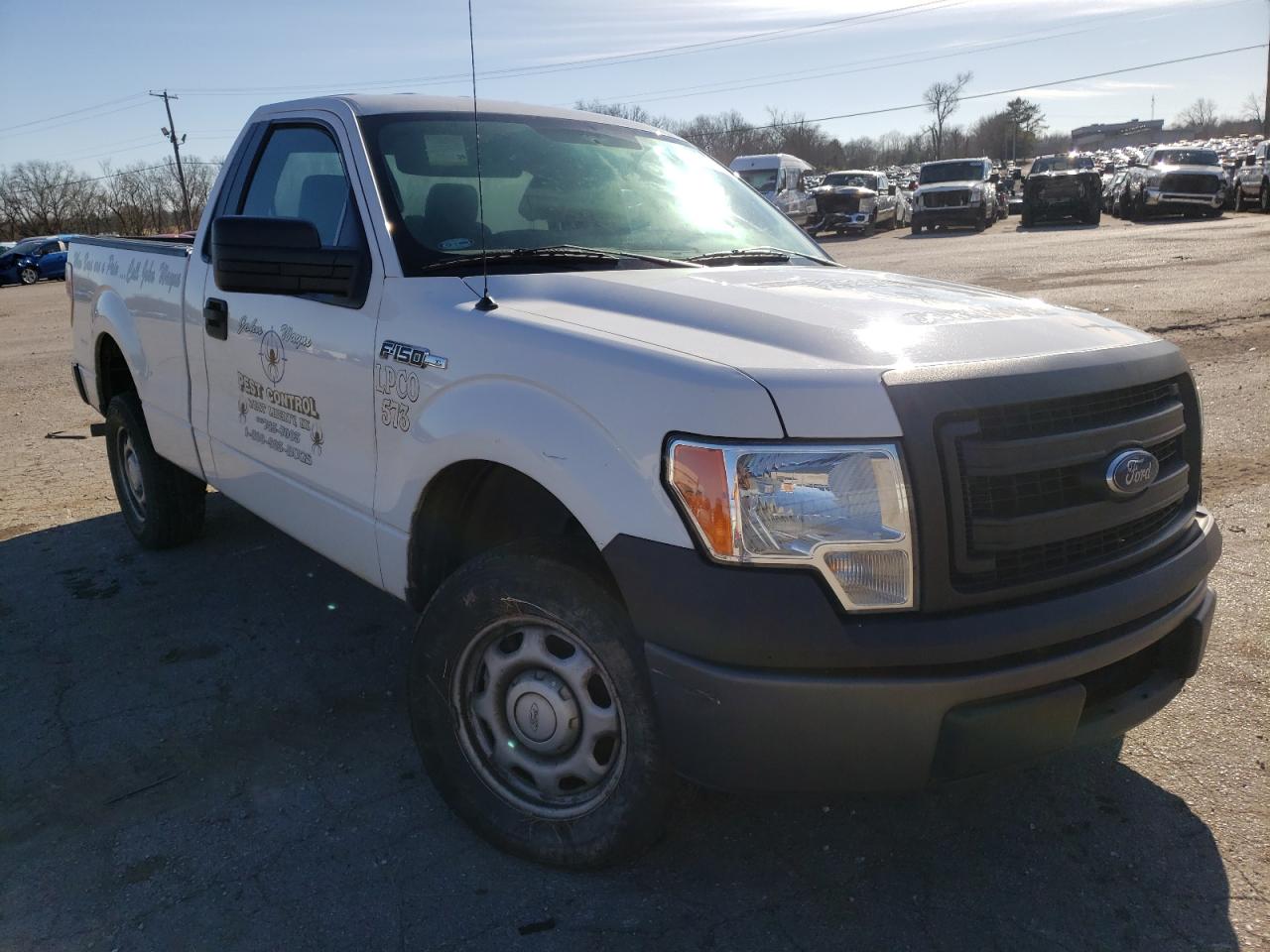 FORD F150 2013 with VIN 1FTMF1CMXDKG13063 - Photo from auction