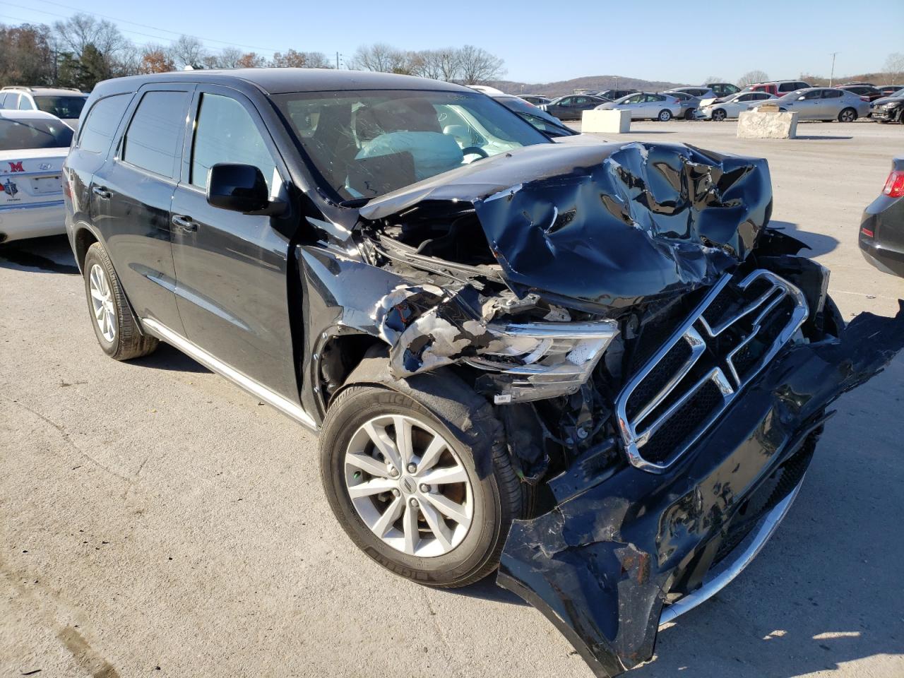 DODGE DURANGO SX 2020 with VIN 1C4RDHAG1LC170876 - Photo from auction