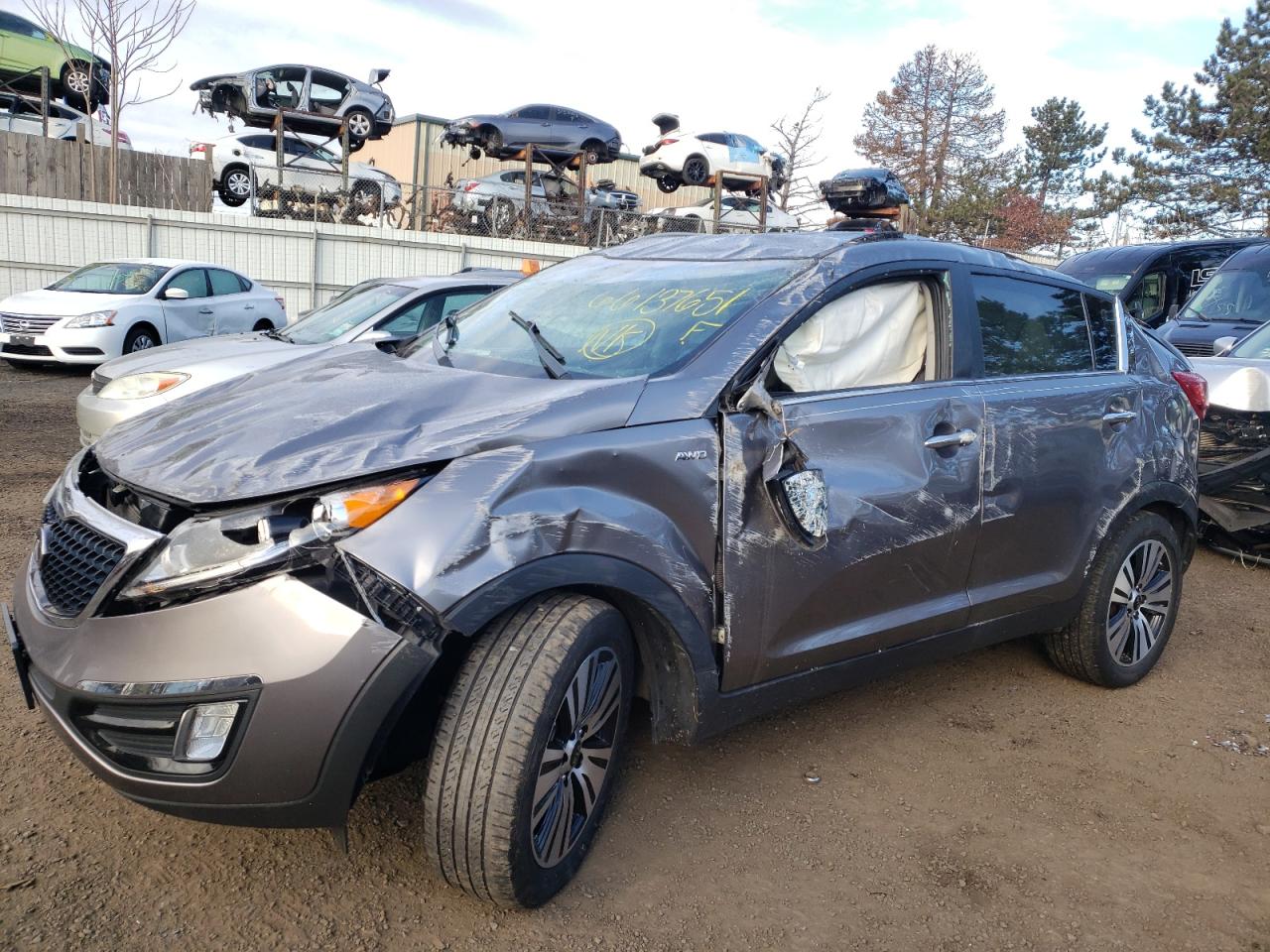 Photo 9 from auction – 2014 KIA SPORTAGE E with VIN KNDPCCACXE7603391