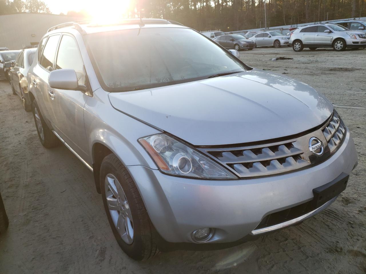 NISSAN MURANO SL 2007 with VIN JN8AZ08W87W646515 - Photo from auction
