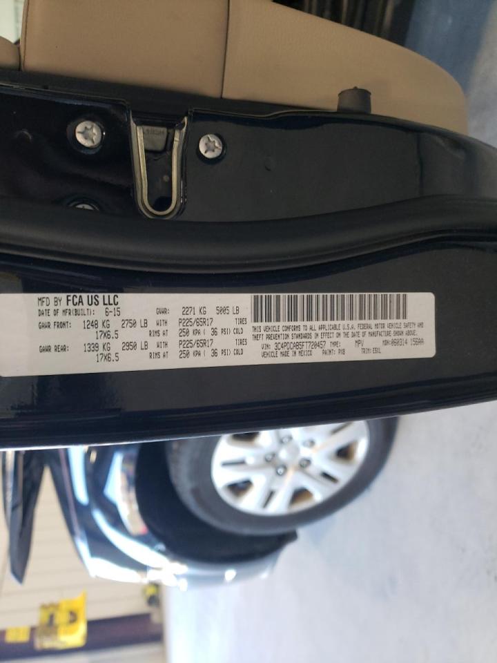Photo 10 from auction – 2015 DODGE JOURNEY SE with VIN 3C4PDCAB5FT720457