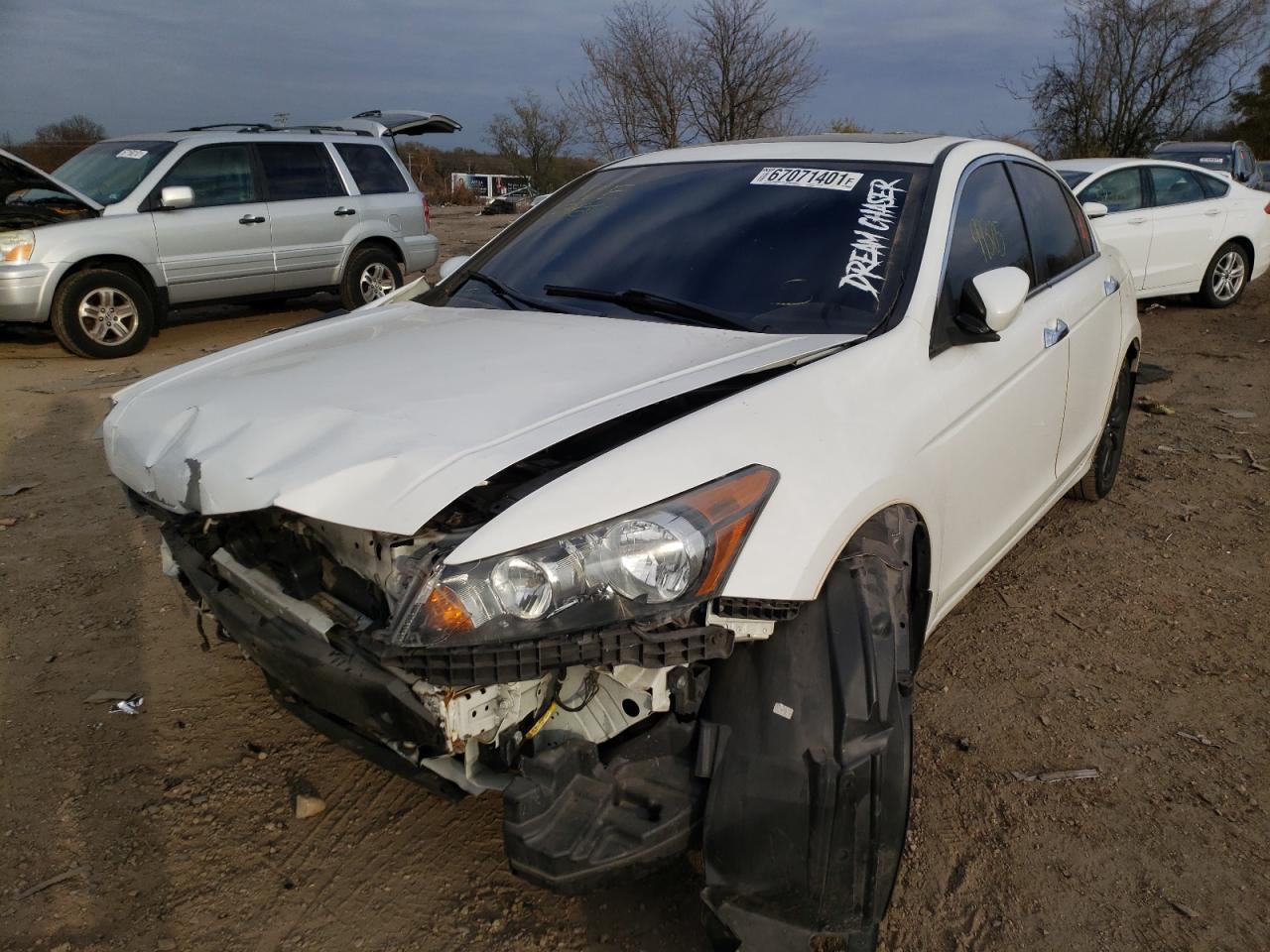 Photo 2 from auction – 2012 HONDA ACCORD EXL with VIN 1HGCP3F87CA005865