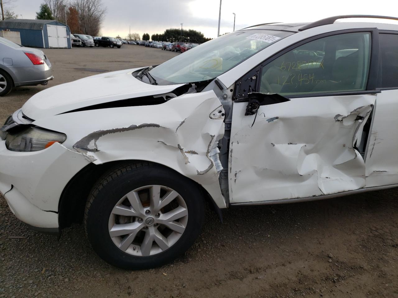Photo 9 from auction – 2012 NISSAN MURANO S with VIN JN8AZ1MW6CW202071