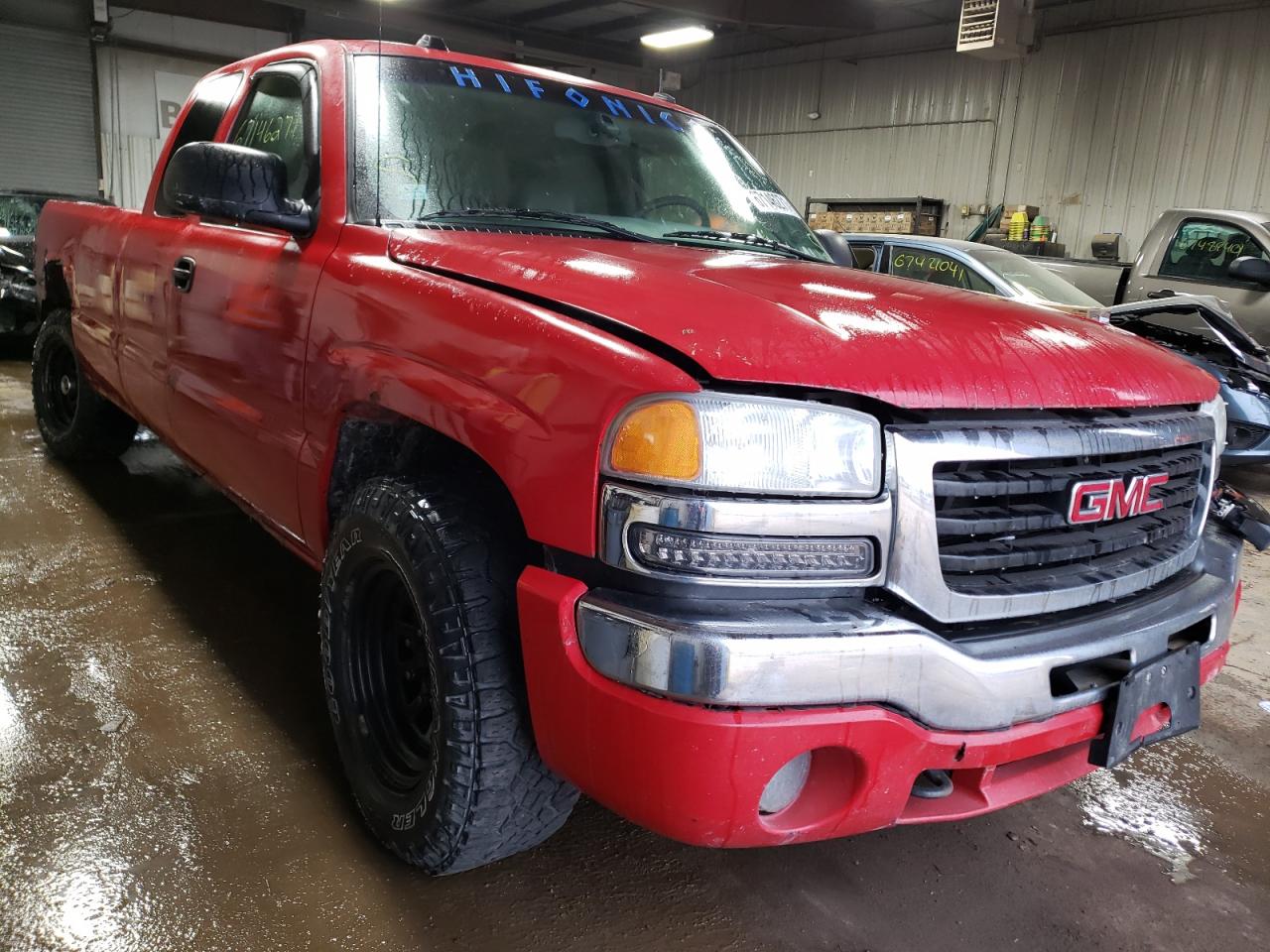 GMC NEW SIERRA 2004 with VIN 1GTEC19T44E179071 - Photo from auction