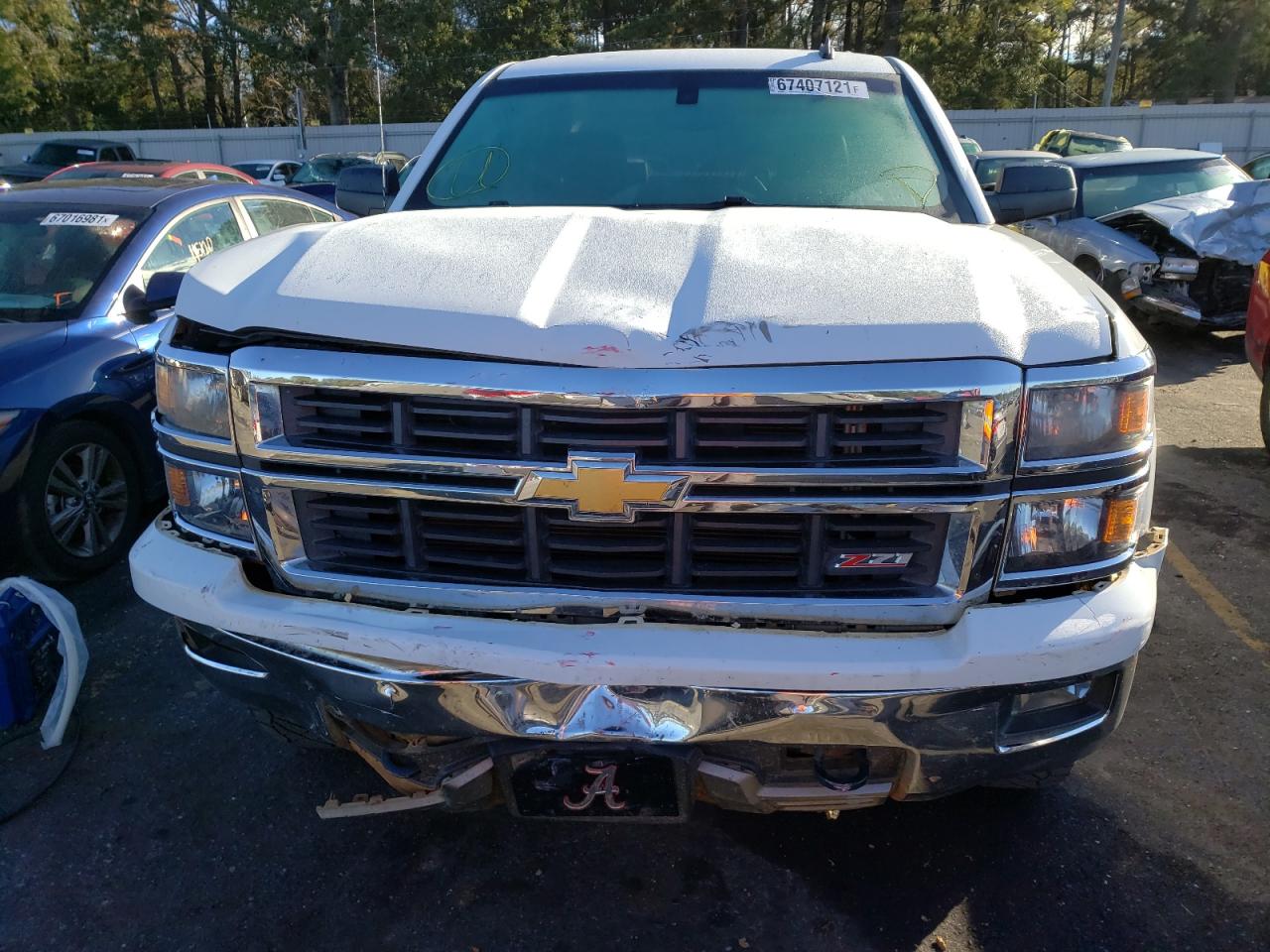 Photo 9 from auction – 2014 CHEVROLET SILVERADO with VIN 3GCUKREC2EG311757
