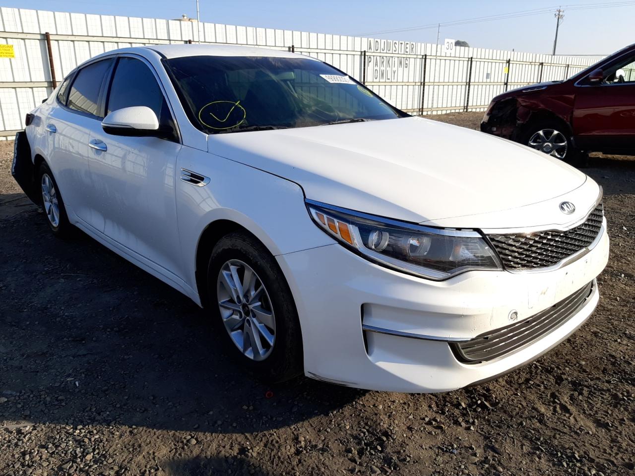 KIA OPTIMA LX 2016 with VIN KNAGT4L39G5085207 - Photo from auction