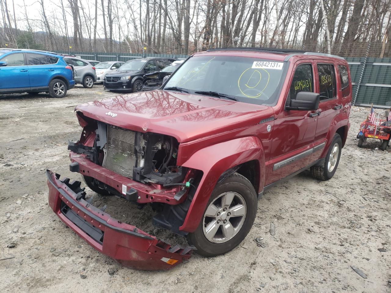 Photo 2 from auction – 2011 JEEP LIBERTY SP with VIN 1J4PN2GK4BW566563