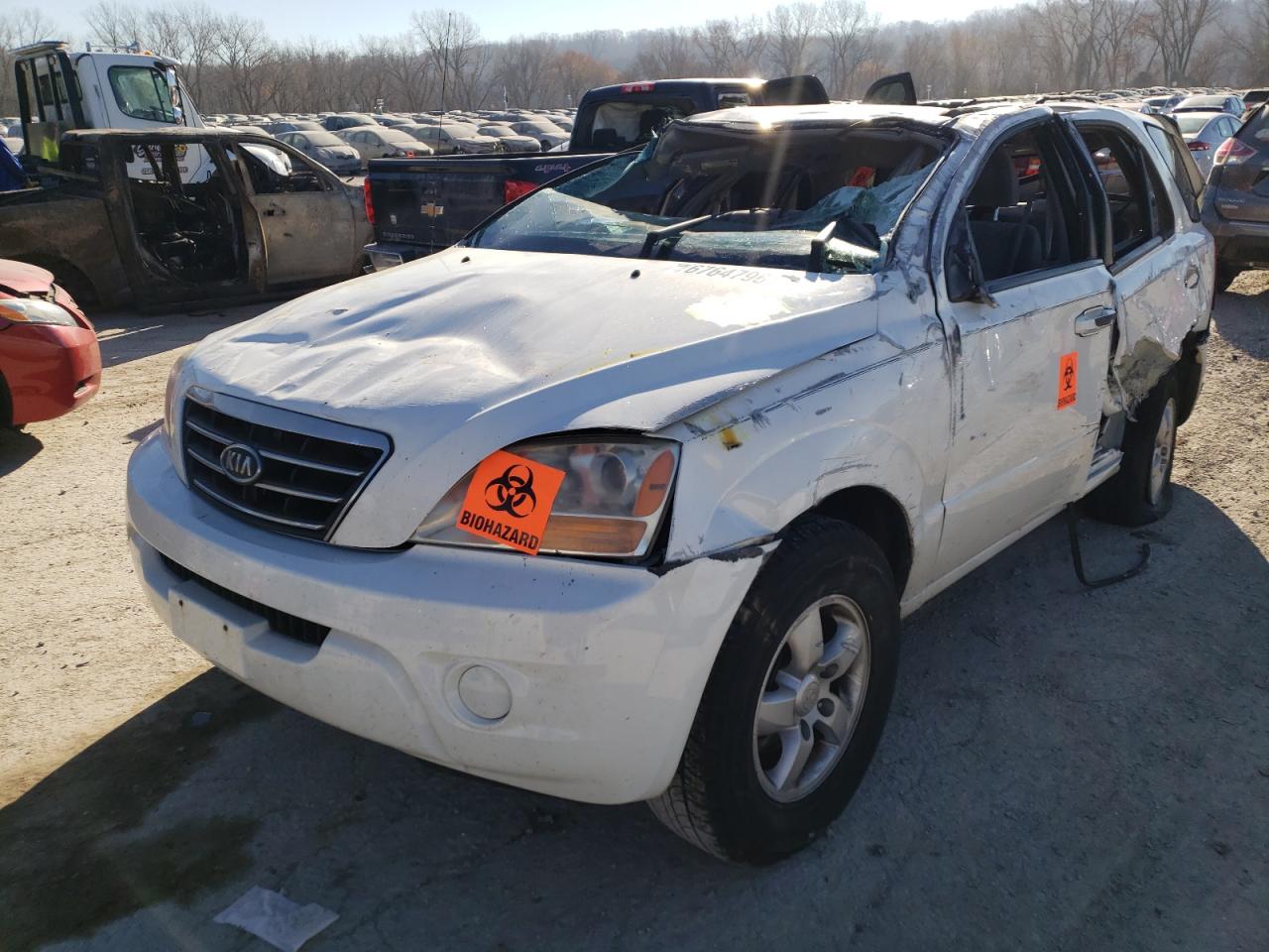 Photo 2 from auction – 2008 KIA SORENTO EX with VIN KNDJD735285829899