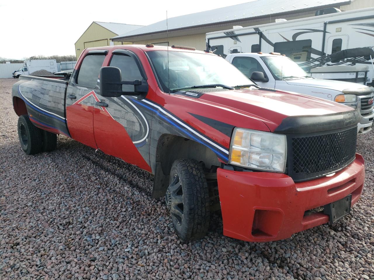 CHEVROLET SILVERADO 2008 with VIN 1GCJK33658F205824 - Photo from auction