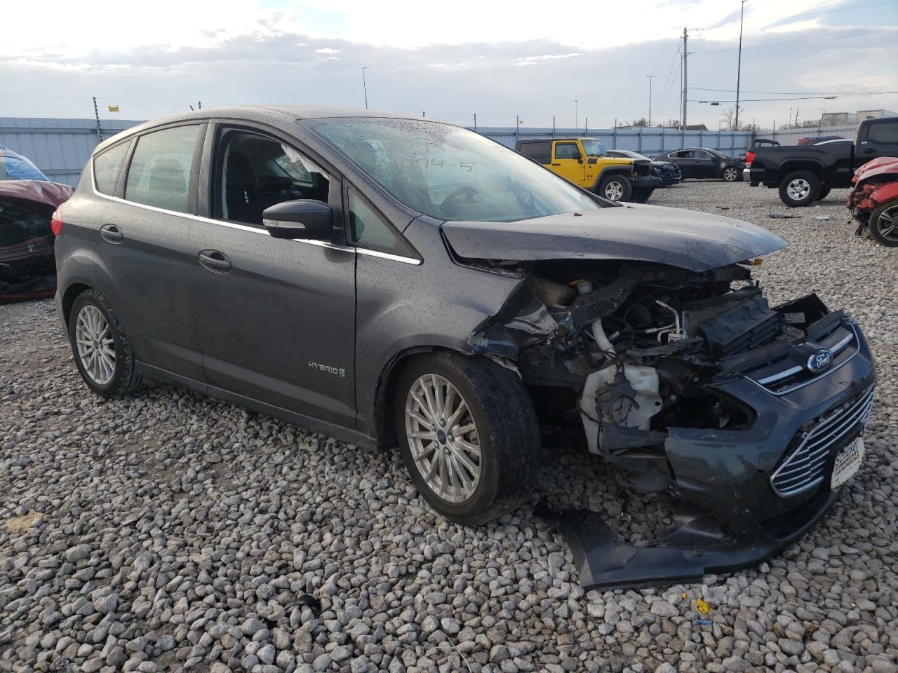 FORD C-MAX SEL 2016 with VIN 1FADP5BU4GL100935 - Photo from auction