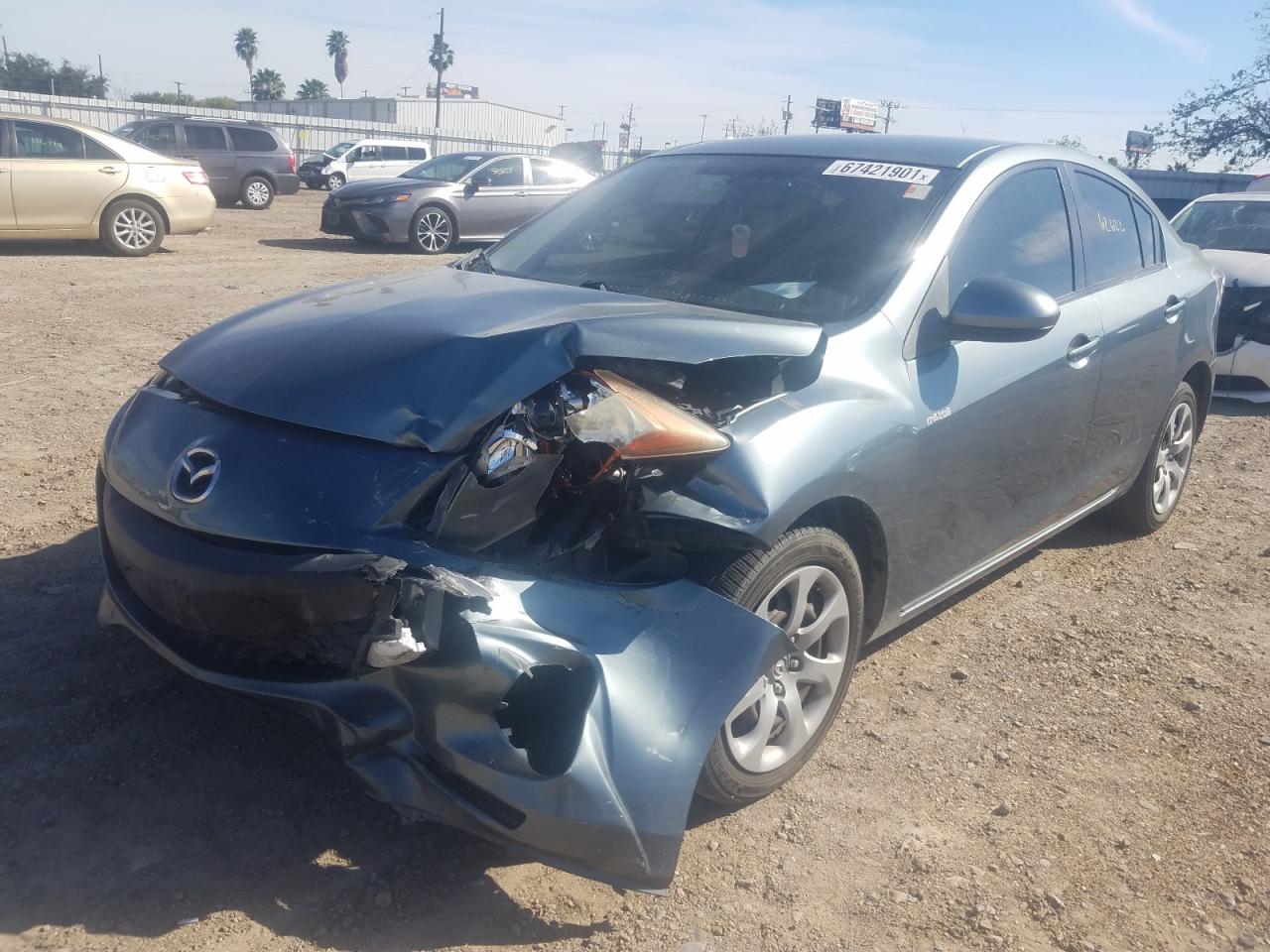 Photo 2 from auction – 2013 MAZDA 3 I with VIN JM1BL1TF2D1763109