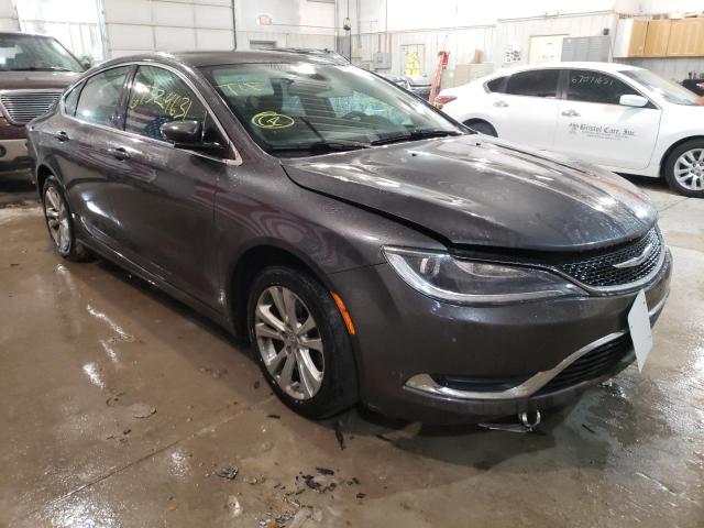 CHRYSLER 200 LIMITE 2015 with VIN 1C3CCCAB4FN502743 - Photo from auction