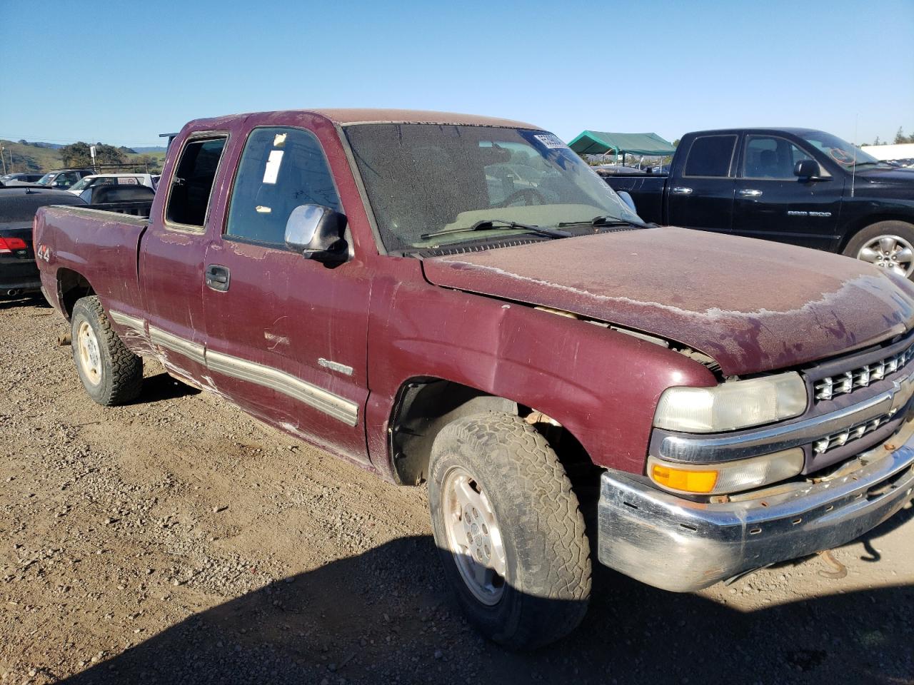 Photo 9 from auction – 2000 CHEVROLET SILVERADO with VIN 1GCEK19T1YE429035