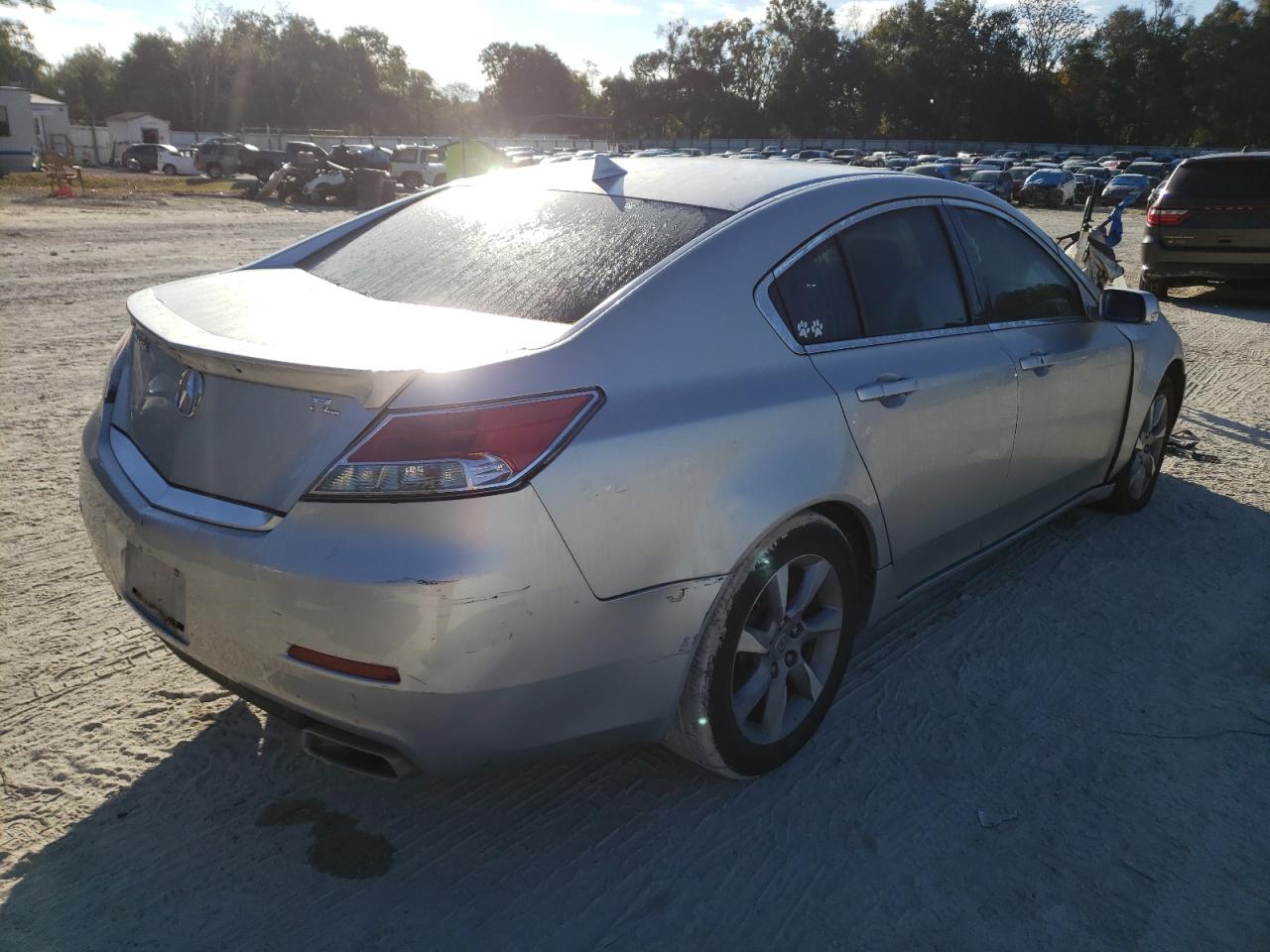 Photo 4 from auction – 2012 ACURA TL with VIN 19UUA8F53CA035762