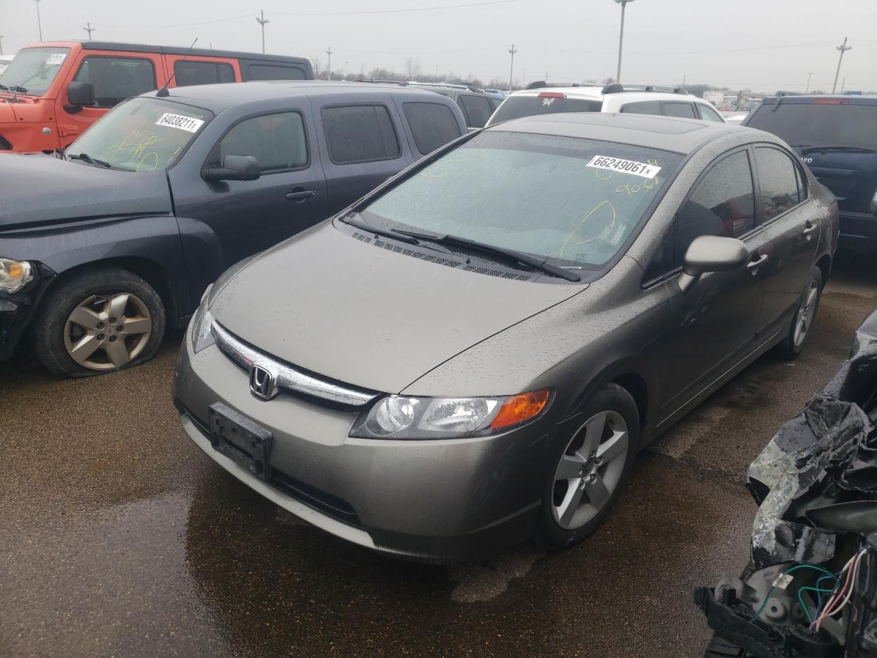 Photo 2 from auction – 2006 HONDA CIVIC EX with VIN 1HGFA16886L076889