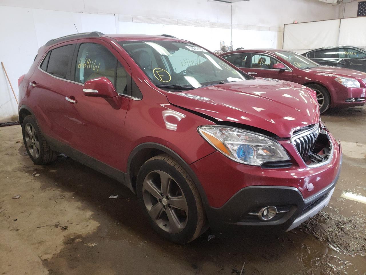 BUICK ENCORE 2014 with VIN KL4CJCSB6EB785527 - Photo from auction