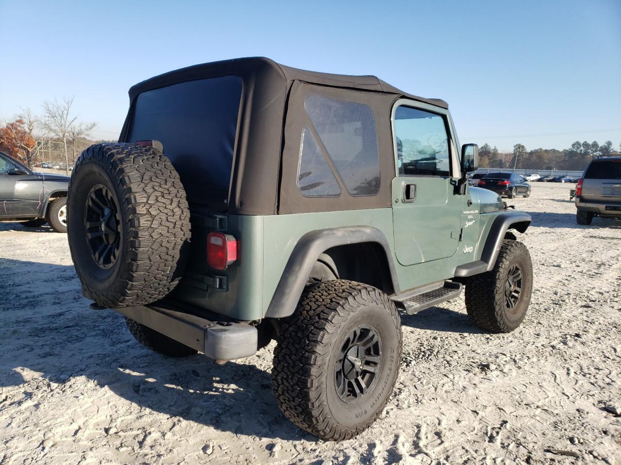 Photo 4 from auction – 2000 JEEP WRANGLER / with VIN 1J4FA49S3YP774257