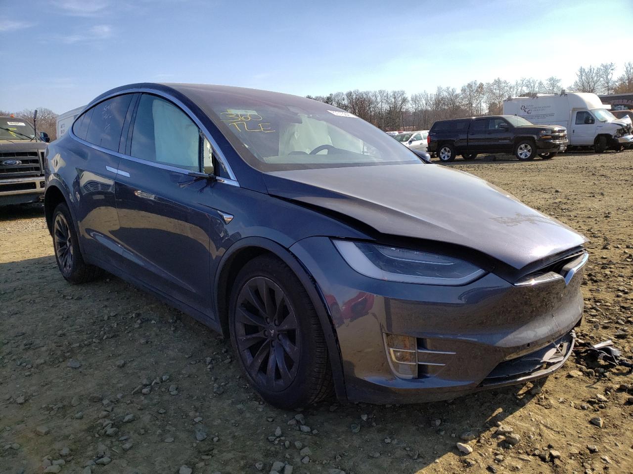 TESLA MODEL X 2018 with VIN 5YJXCBE20JF138572 - Photo from auction