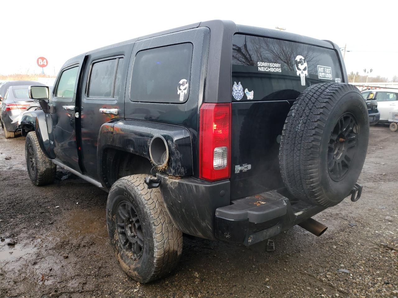 Photo 3 from auction – 2007 HUMMER H3 with VIN 5GTDN13EX78168992