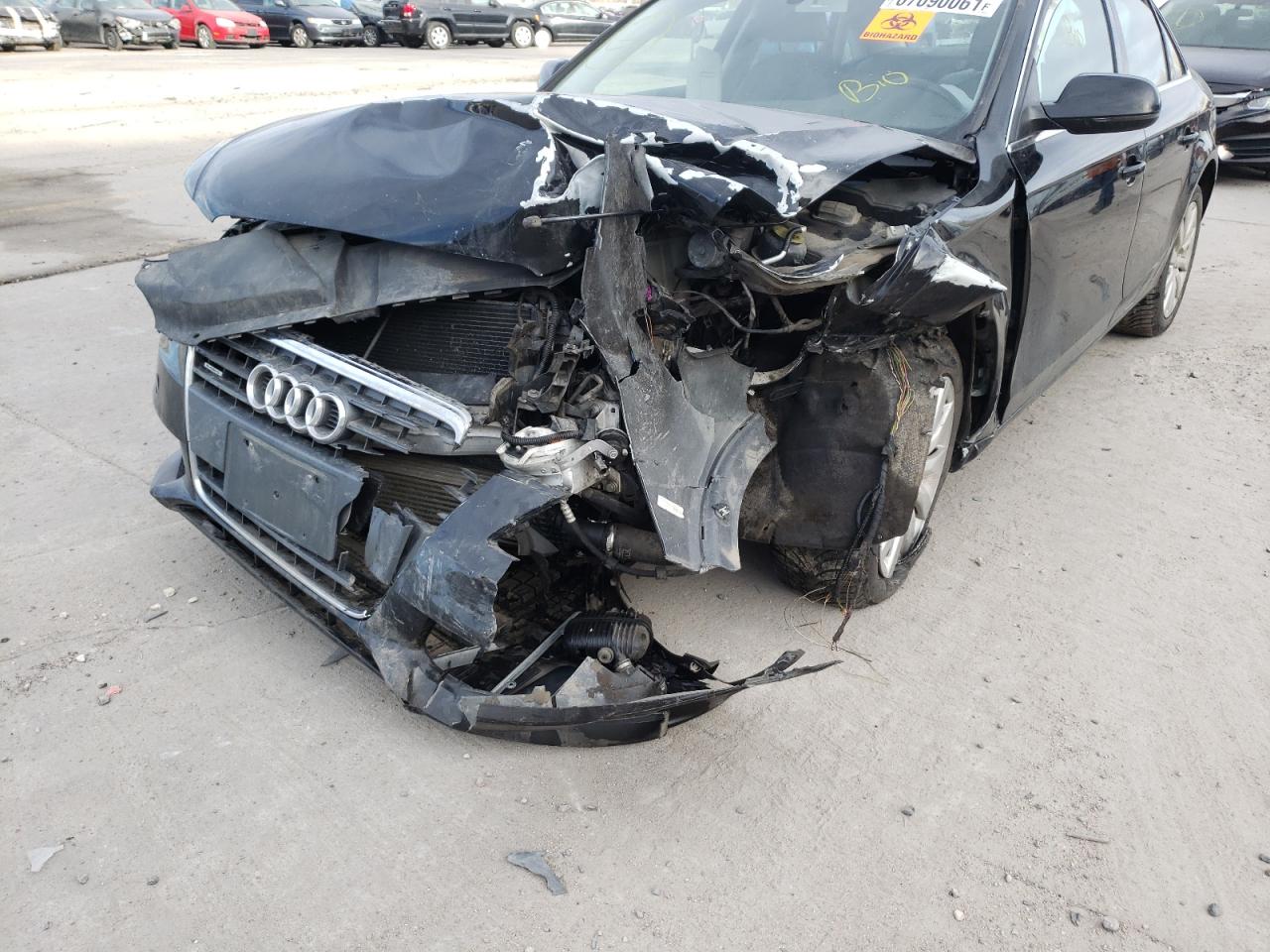 Photo 9 from auction – 2011 AUDI A4 PREMIUM with VIN WAUFFAFL4BN018651