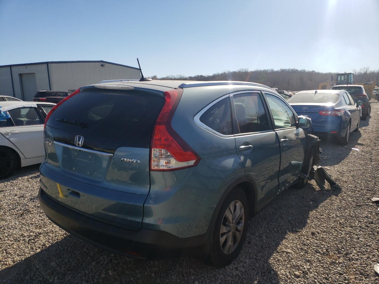 Photo 4 from auction – 2014 HONDA CR-V EXL with VIN 2HKRM4H76EH610595