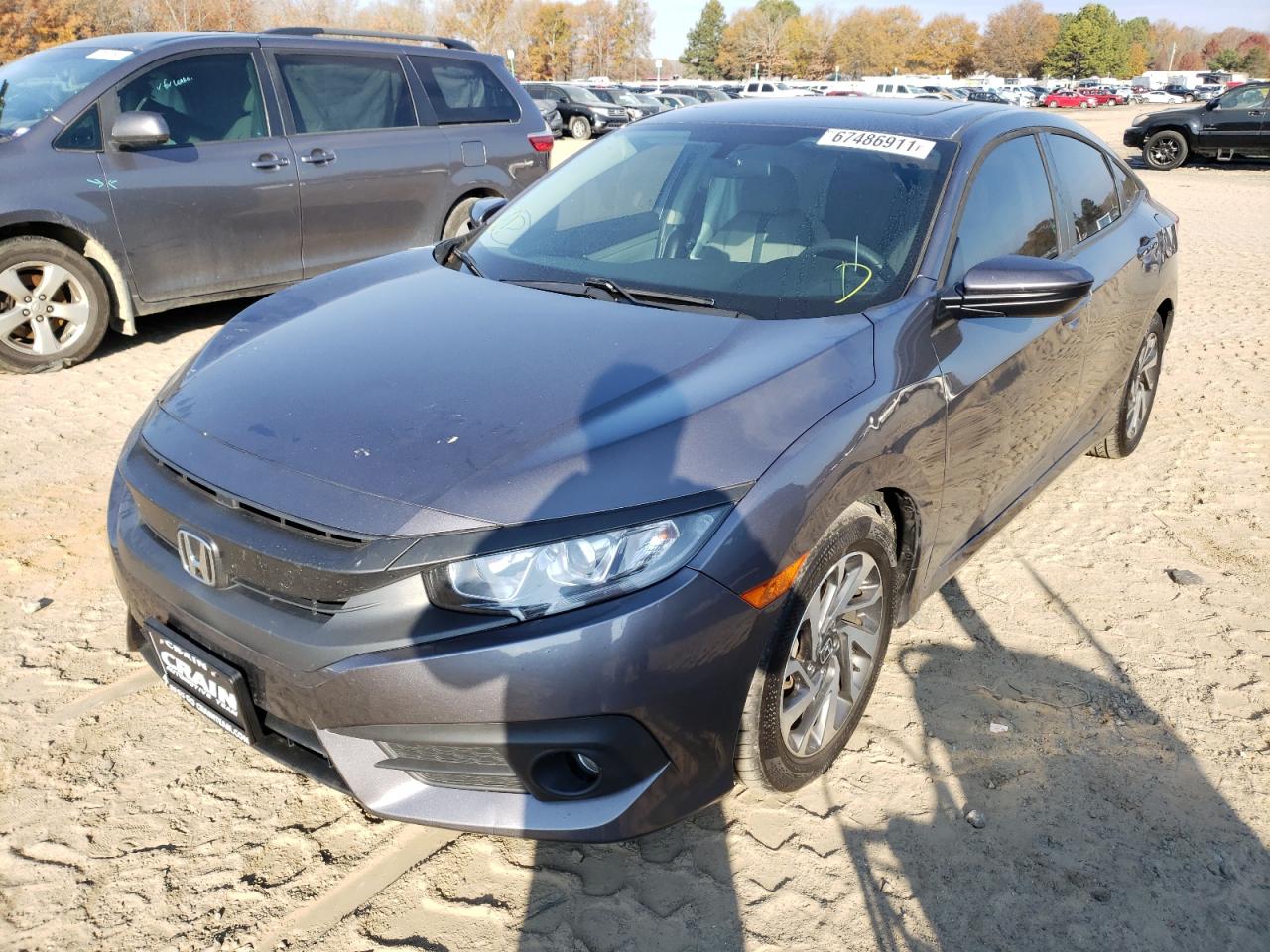 Photo 2 from auction – 2017 HONDA CIVIC EX with VIN 19XFC2F74HE226529