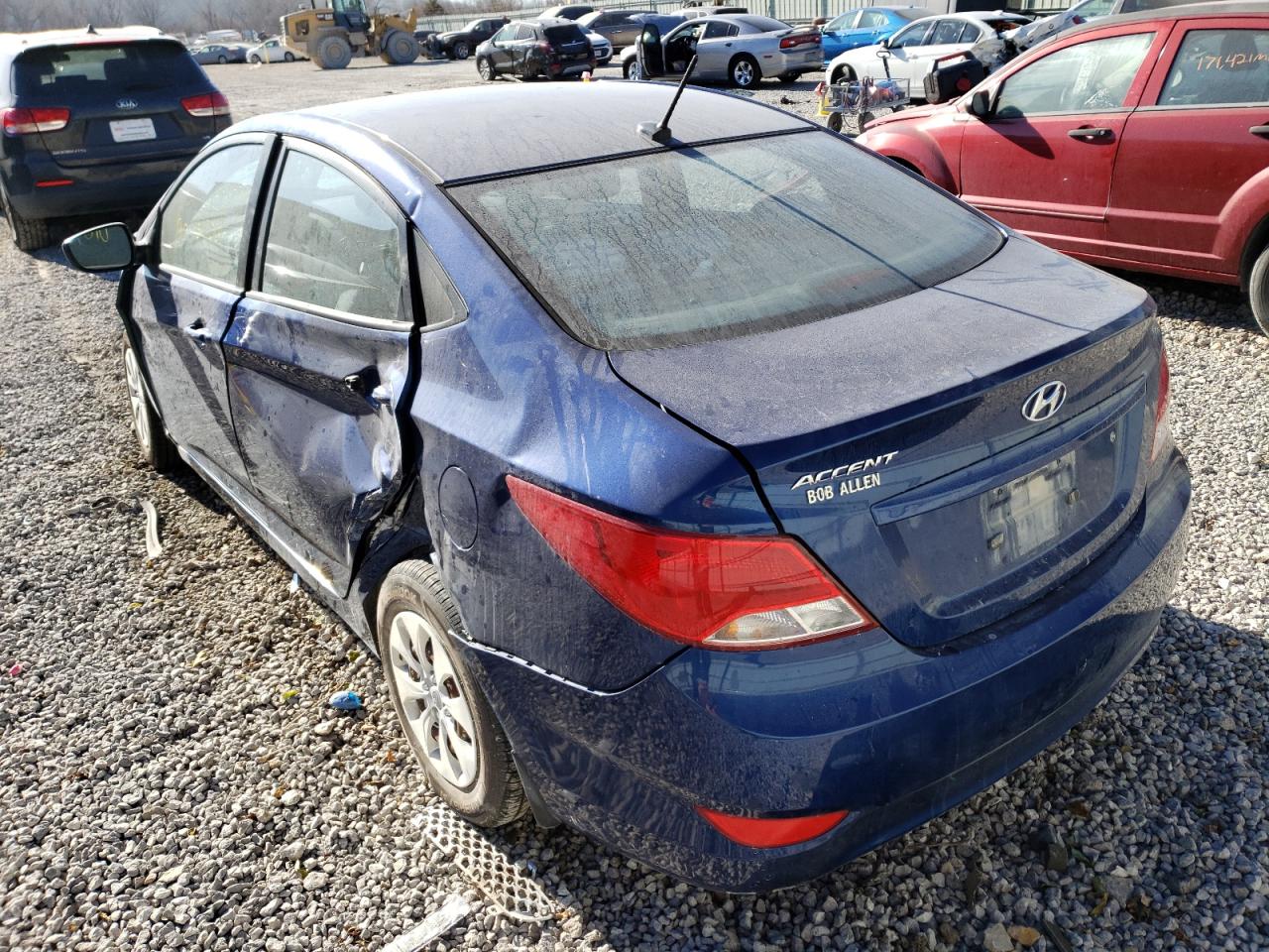 Photo 3 from auction – 2016 HYUNDAI ACCENT SE with VIN KMHCT4AE6GU946513