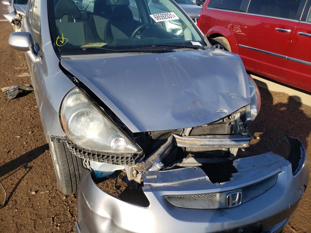 Photo 9 from auction – 2007 HONDA FIT S with VIN JHMGD38697S047375