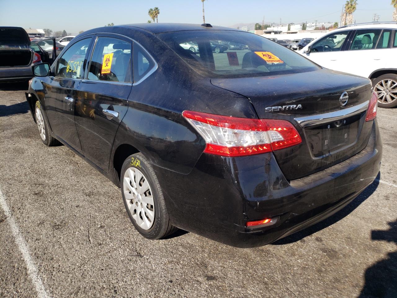 Photo 3 from auction – 2015 NISSAN SENTRA S with VIN 3N1AB7AP4FL679014