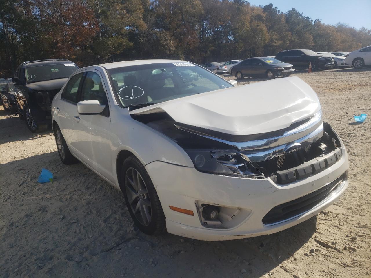 FORD FUSION SEL 2011 with VIN 3FAHP0JA4BR214164 - Photo from auction