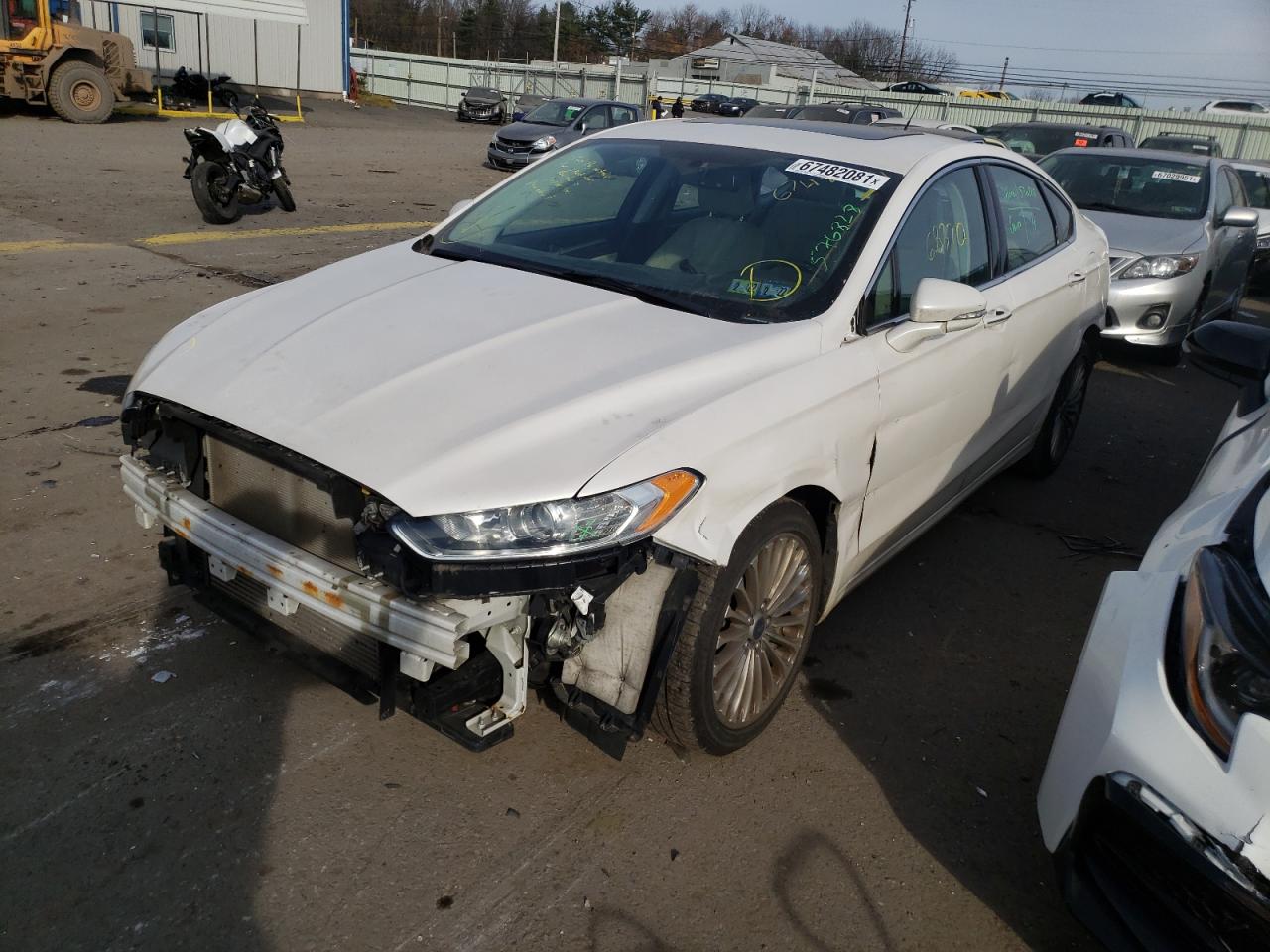 Photo 2 from auction – 2015 FORD FUSION TIT with VIN 3FA6P0K91FR218190