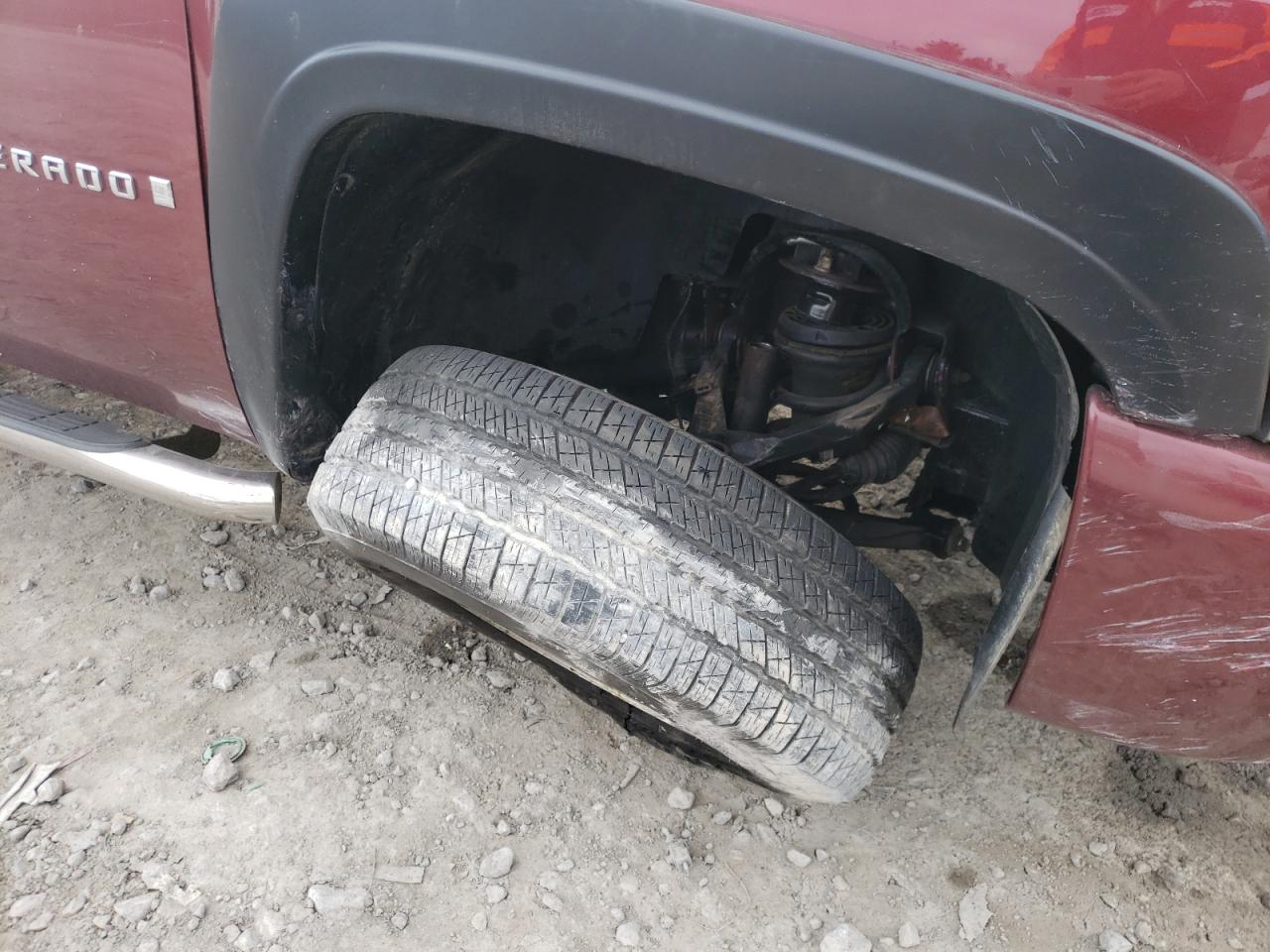 Photo 9 from auction – 2008 CHEVROLET SILVERADO with VIN 2GCEK190481199109