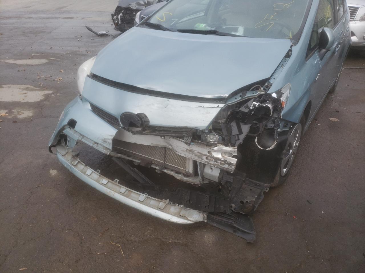 Photo 9 from auction – 2012 TOYOTA PRIUS with VIN JTDKN3DU0C1585881