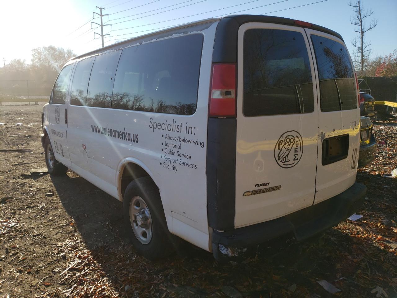 Photo 3 from auction – 2007 CHEVROLET EXPRESS G1 with VIN 1GNFG15T571122749