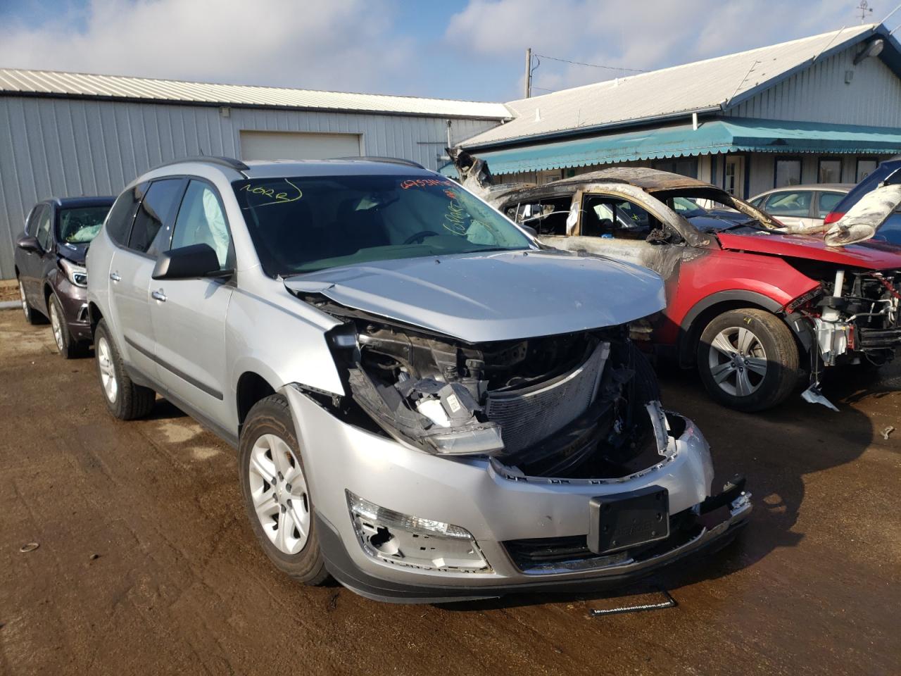 CHEVROLET TRAVERSE L 2014 with VIN 1GNKRFED5EJ355879 - Photo from auction