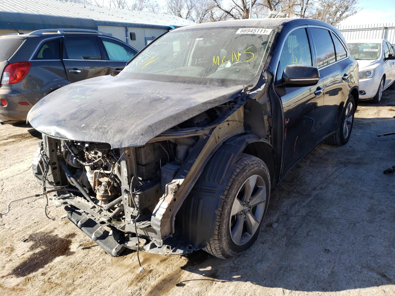 Photo 2 from auction – 2015 ACURA MDX with VIN 5FRYD4H20FB010718