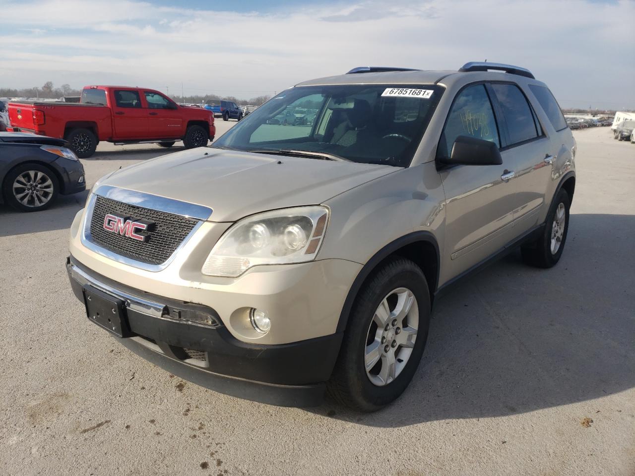 Photo 2 from auction – 2009 GMC ACADIA SLE with VIN 1GKEV13D69J167244