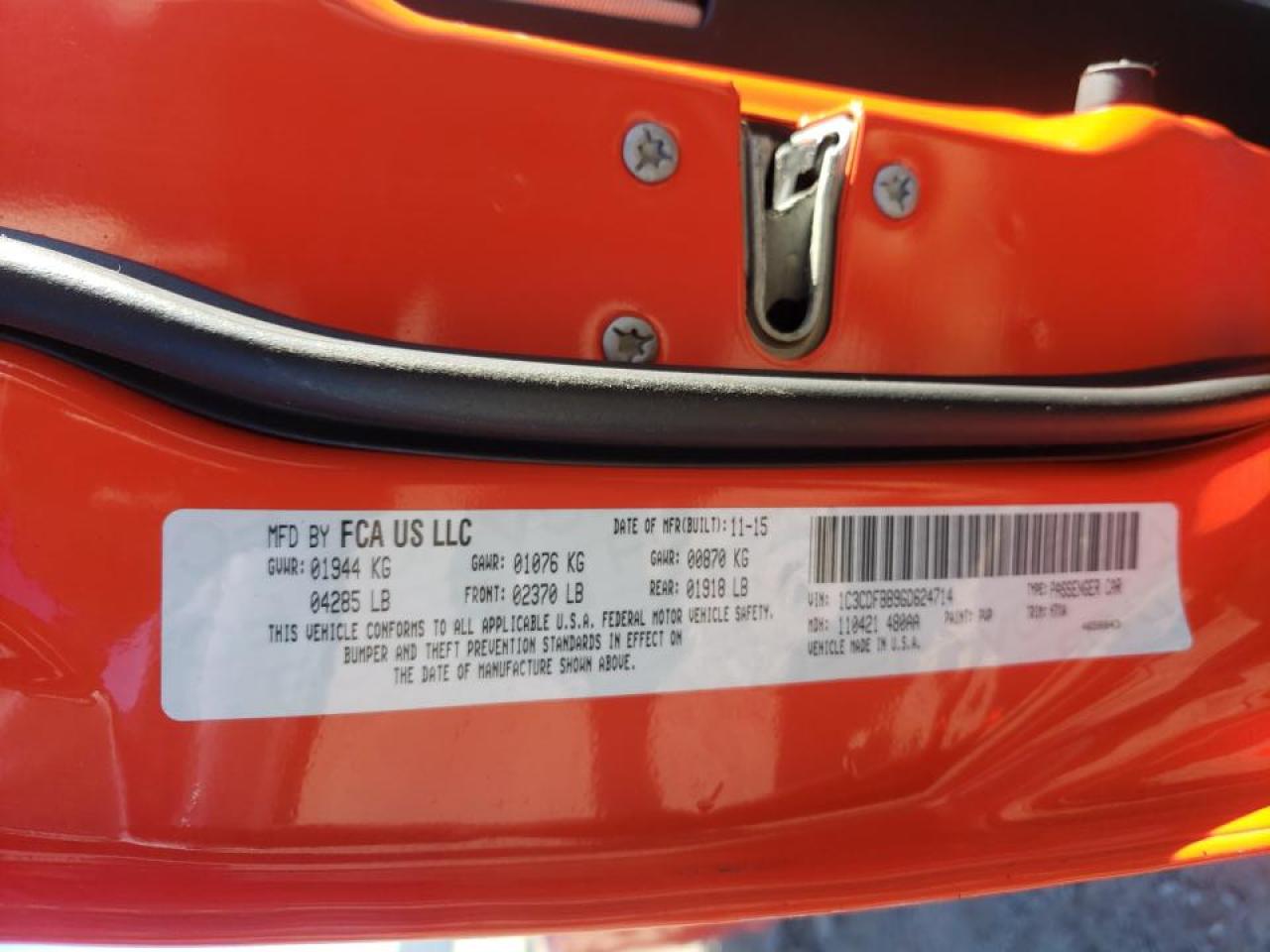 Photo 10 from auction – 2016 DODGE DART SXT with VIN 1C3CDFBB9GD624714