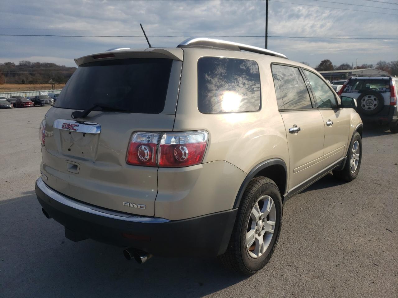 Photo 4 from auction – 2009 GMC ACADIA SLE with VIN 1GKEV13D69J167244