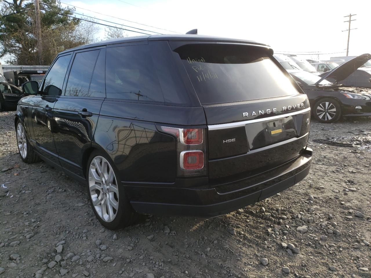 Photo 3 from auction – 2019 LAND ROVER RANGE ROVE with VIN SALGS2SV1KA550651