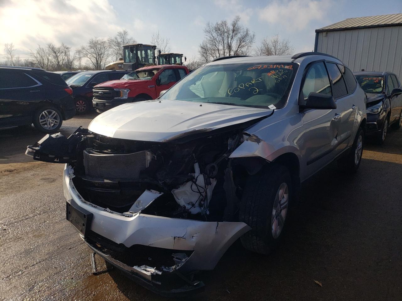 Foto 2 de la subasta – 2014 CHEVROLET TRAVERSE L con VIN 1GNKRFED5EJ355879