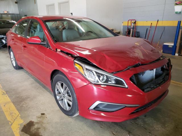HYUNDAI SONATA SE 2017 with VIN 5NPE24AF5HH469786 - Photo from auction