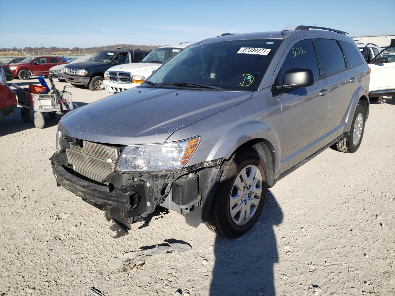 Photo 2 from auction – 2016 DODGE JOURNEY SE with VIN 3C4PDDAG2GT136021